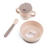 Done By Deer Conjunto Primeira Refeição Foodie Happy Clouds Powder