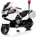 Ataa Cars Moto de Policía Grand Turismo 12V Branco