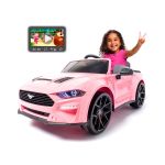 Ataa Cars Mustang 12V Con Drift: Rosa
