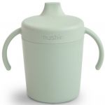 Mushie Copo Silicone com Asas Sage