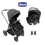 Duo Chicco Mysa + Kory Plus Air i-Size Black Satin