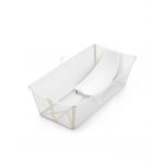 Stokke Pack Banheira Flexi Bath XL + Suporte para Recém-nascidos Sandy Beige