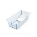 Stokke Pack Banheira Flexi Bath XL + Suporte para Recém-nascidos Ocean Blue