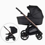 Duo Bébécar Flowy Specials Preto / Fumé KP426