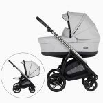 Duo Bébécar Flowy Specials Preto / Cromado KP424