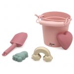 Kiokids Conjunto de Praia Silicone Rosa