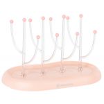 Kikkaboo Escorredor de Biberões Marble Rosa/beige