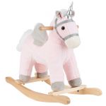 Kikkaboo Baloiço com Sons Pink Horse