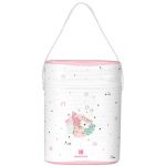 Kikkaboo Porta Biberões Térmico Doble Savanna Rosa