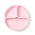 Baby Ono Prato de Sucção de Silicone Rosa