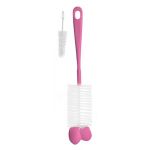 Baby Ono Escova para Biberões e Tetinas Rosa