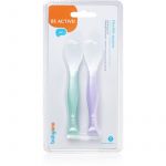 Baby Ono Colheres Flexíveis 2 Unidades Violeta-menta