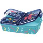 Stor Lancheira Premium Retângular com 3 Compartimentos Disney Stitch