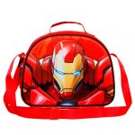 Marvel Lancheira Oval 3D Vermelha Iron man "Stark" Avengers
