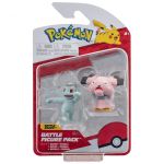 Jazwares Figuras de Batalha Pokémon Machop & Snubbull