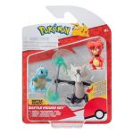 Jazwares Figuras Pokémon Magby, Squirtle e Alolan Marowak