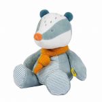 Nattou Peluche Texugo Coleção Felix & Leo