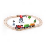 Hape Pista de Comboio de Carga +3A