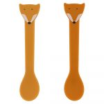 Trixie Pack de 2 Colheres de Silicone Raposa