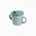 Done By Deer Copo Com Bico Spout Foodie Happy Dots Blue