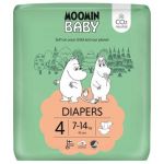 Fraldas Moomin Baby T4 (7-14Kg) 42 Unidades