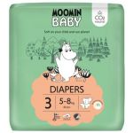 Fraldas Moomin Baby T3 (5-8Kg) 48 Unidades