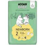 Fraldas Moomin Baby T2 (3-6kg) 56 Unidades