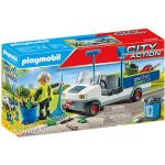 Playmobil City Action Limpeza Cidade + Veículo Elétrico - 71433