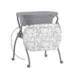 Petite&Mars Banheira com Muda Fraldas Spa 3 em 1 Grey