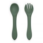 Petite&Mars Talheres de Silicone Take&match Misty Green
