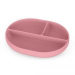 Petite&Mars Prato de Silicone Dividido Take&match Dusty Rose