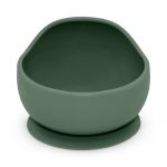 Petite&Mars Tigela de Silicone com Ventosa Take&match Misty Green