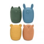 Petite&Mars Brinquedos de Banho de Silicone Friends