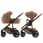 Duo Britax Romer Smile 5Z Essential + Alcofa Lux Warm Caramel