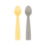 Minikoioi 2 Colheres Scooper Mellow Yellow/powder Grey