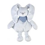 Nattou Coelho com Lenço Brilha No Escuro Lapidou Pastel Blue +0M