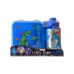 Hot Focus Conjunto Lancheira + Garrafa Térmica 450ml Dino Boy