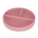Petite&Mars Prato Redondo de Silicone Dividido Take&match Dusty Rose