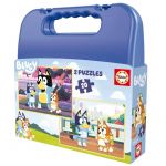 Educa Mala com Puzzle 2X20 Peças Bluey