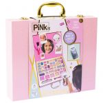 Pink It Mala de Maquilhagem Com Anel de Selfies