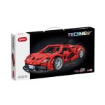 Giros Carro de Corrida Technic Pullback Vermelho 8+ 441 Peças