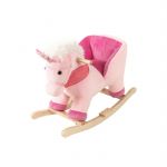 BabyTrold Unicórnio de Baloiço Fiona Pink