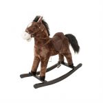 BabyTrold Cavalo de Baloiço Balder dark brown