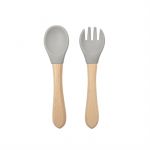 Markland Talheres de Silicone Grey