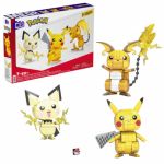 Mega Construx Pokémon Evoluções do Pikachu 621 Peças - GYH06