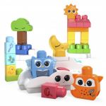 Mega Bloks Levantar e Dormir Lâmpada de Noite 30 Peças - HTH43