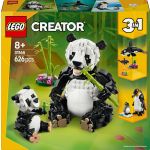 LEGO Creator 3-in-1 Animais Selvagens: Família de Pandas - 31165