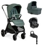 Trio Chicco Bellagio + First Seat Recline i-Size + Alcofa Flexi Fir Tree + Base Full 360º i-Size