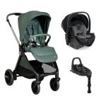Duo Chicco Bellagio + First Seat Recline i-Size + Base Full 360º i-Size Fir Tree