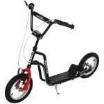 HOMCOM Trotinete para Crianças 371-015BK Preto